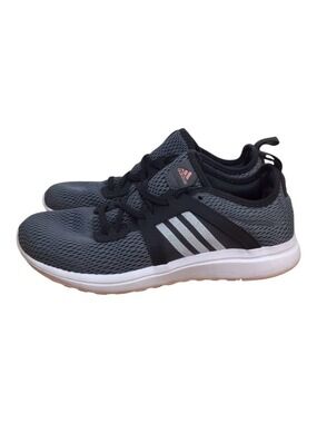 Adidas ortholite cloudfoam running shoes blue black grey pink lightweight size 7